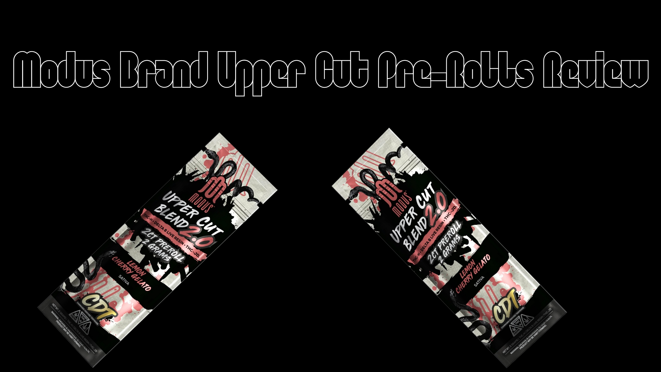 modus brand cherry gelato upper cut blend pre-rolls cover photo