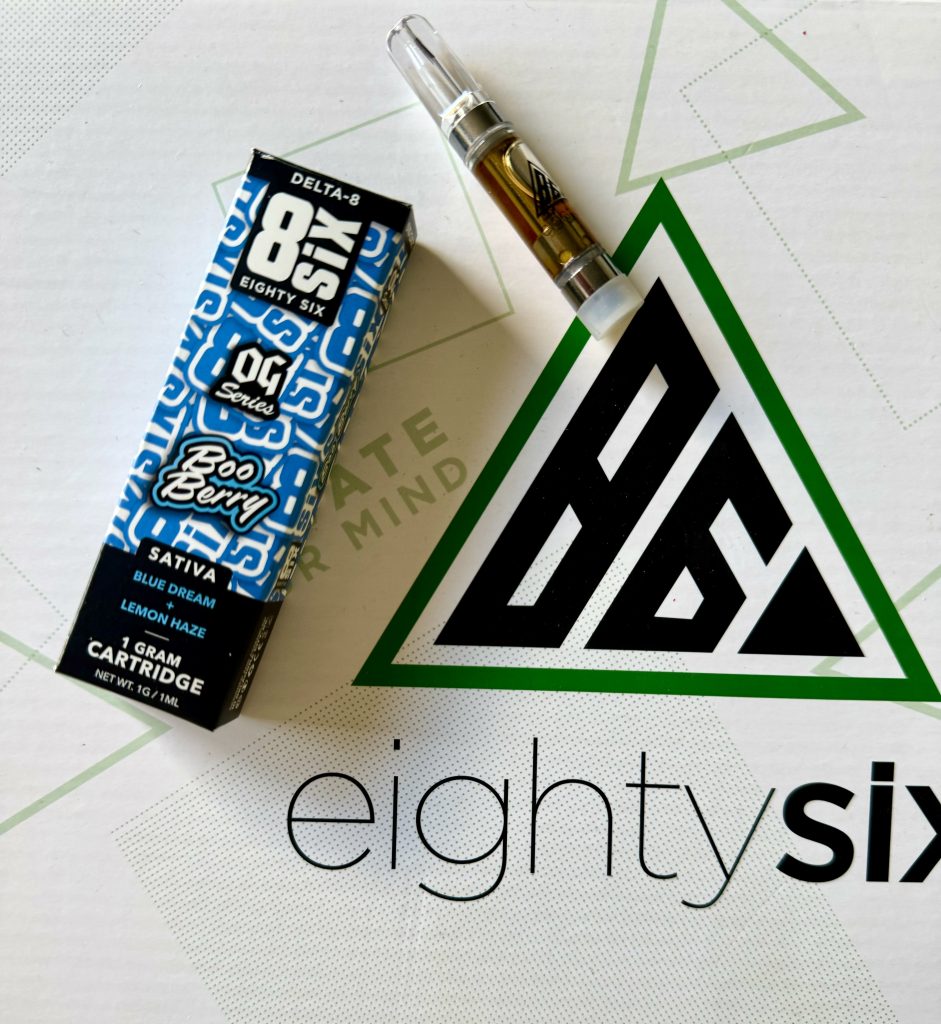 eighty six boo berry delta 8 vape cart