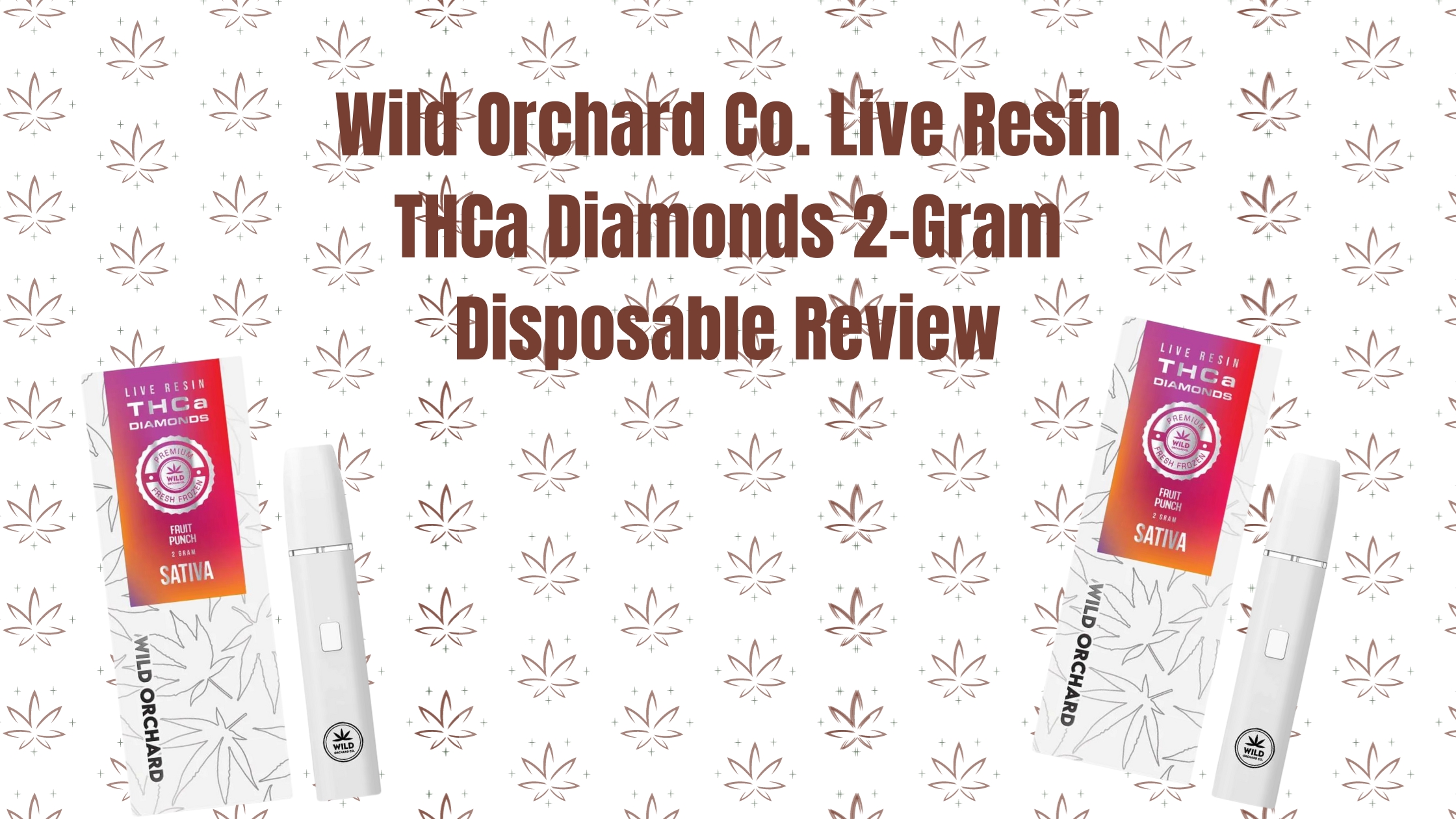 Wild Orchard Co. Live Resin THCa Diamonds 2-Gram Disposable Review cover photo