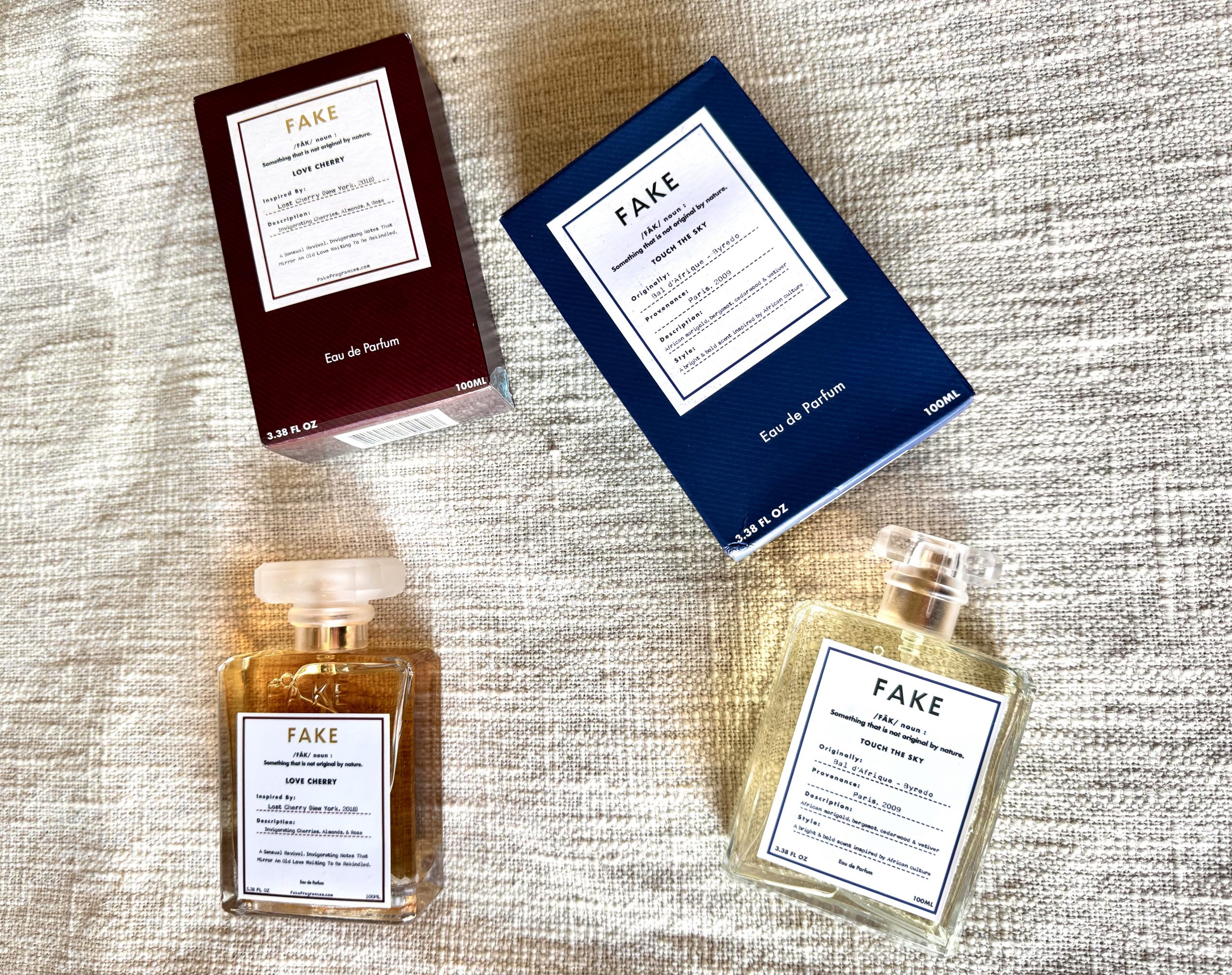 Fake Fragrances Love Cherry & Touch The Sky Review cover photo