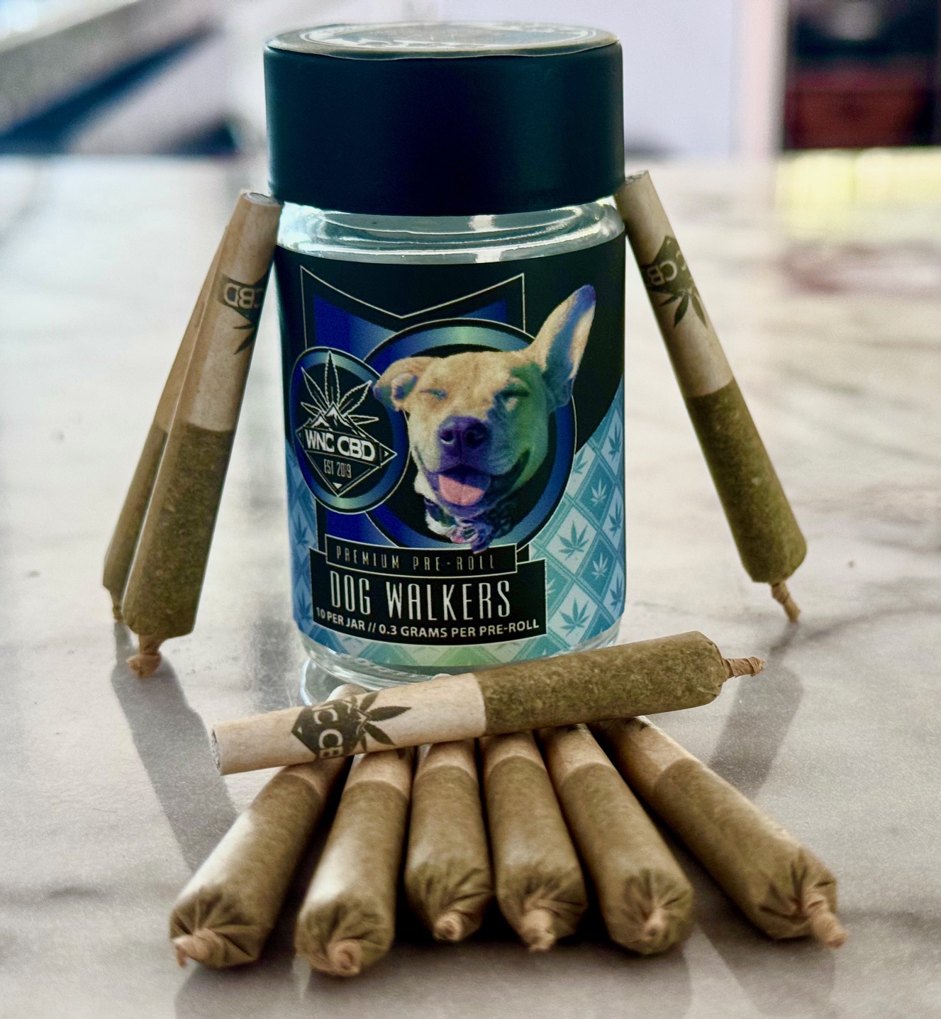 WNC CBD Premium dog walker mini joints review cover photo