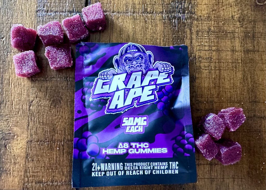 duffle bag boyz grape ape delta 8 gummies