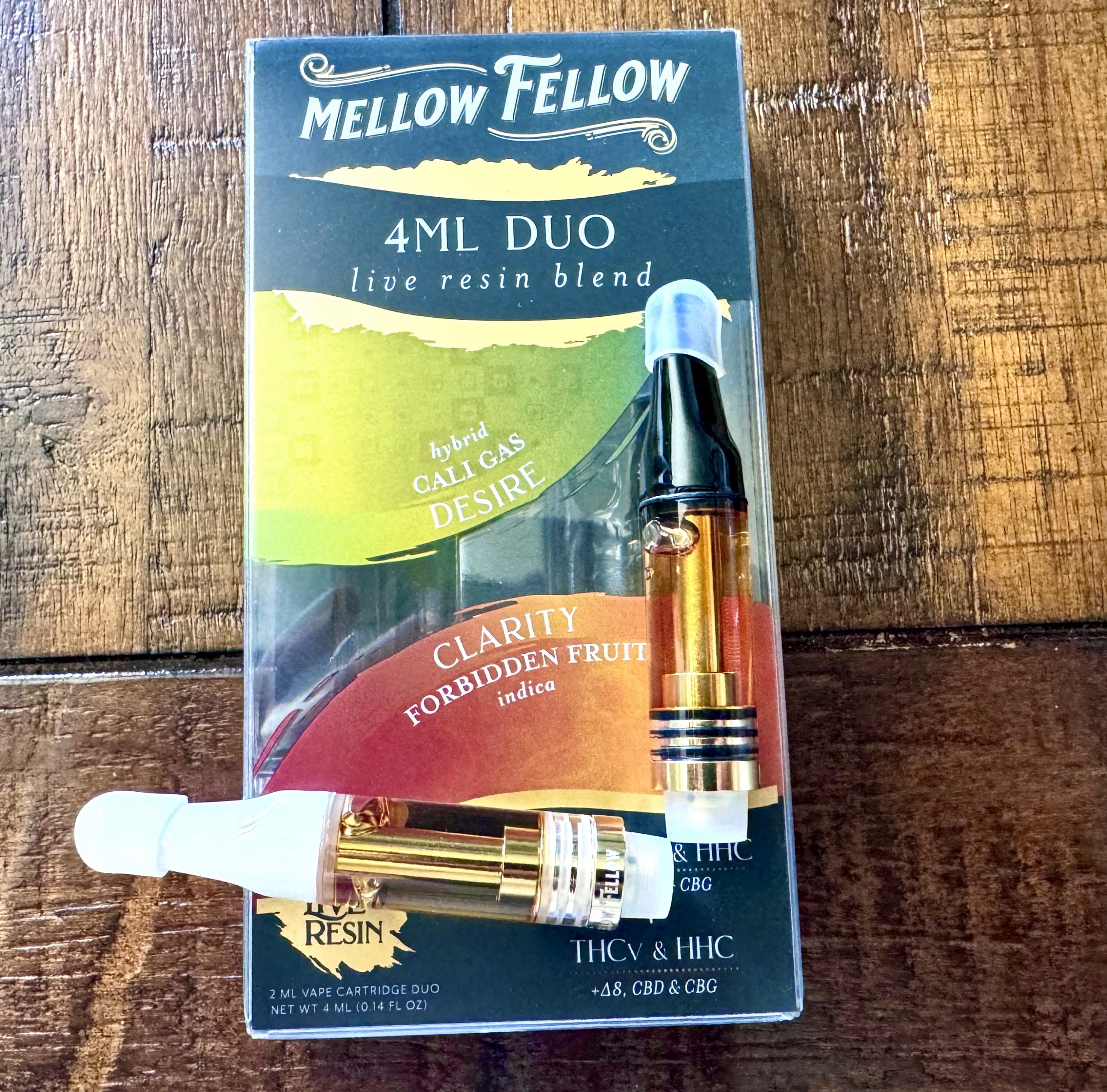 Mellow Fellow Live Resin Blend Vape Carts Review cover photo