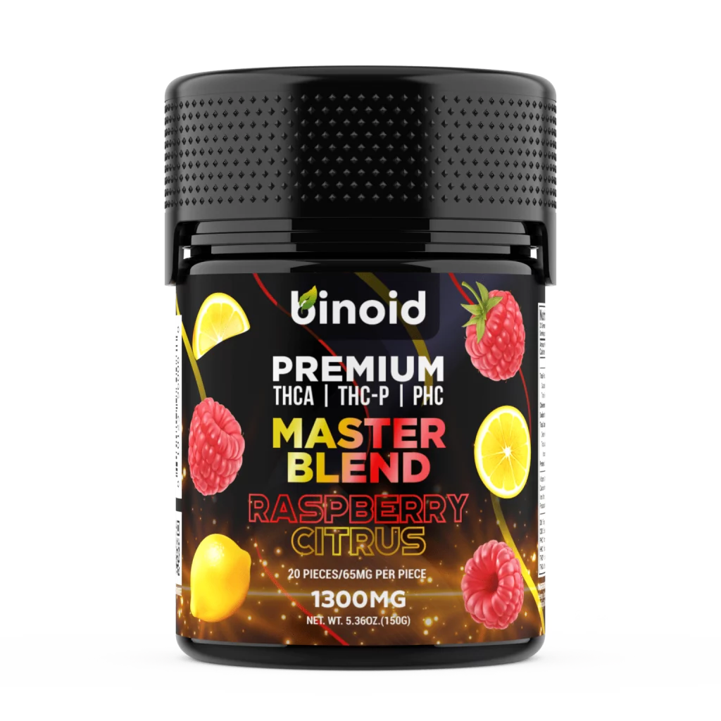 THCa master blend gummies binoid