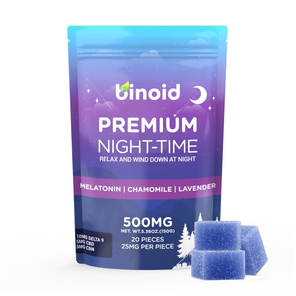 nighttime gummies binoid