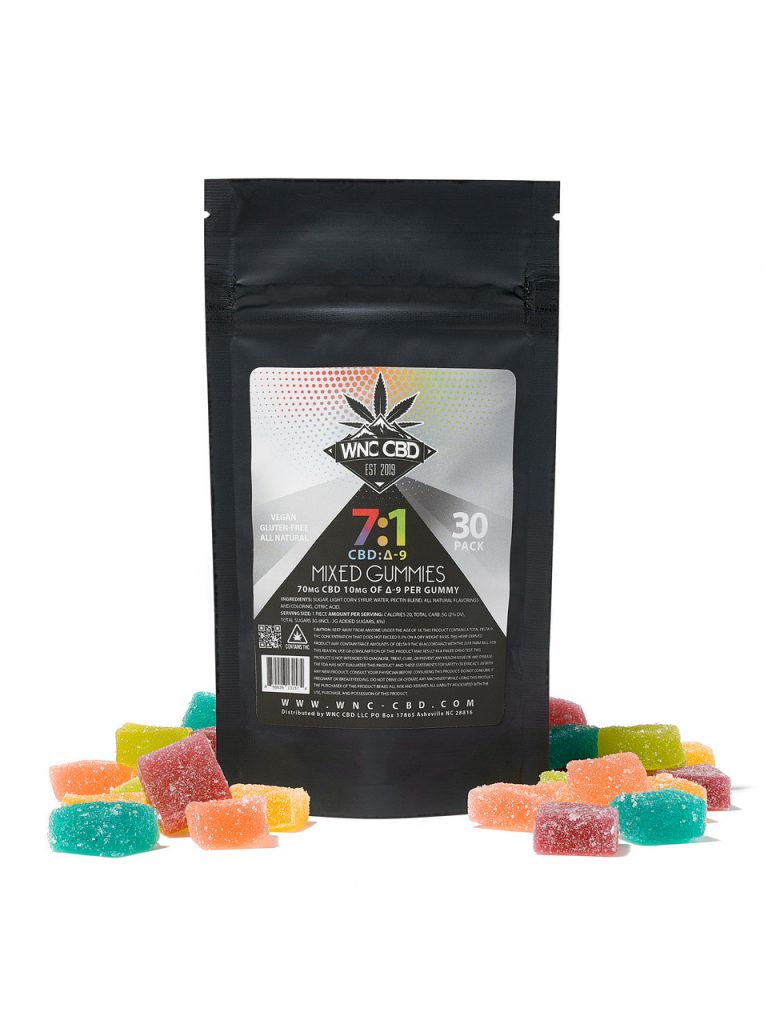 7:1 delta 9 gummies wnc cbd