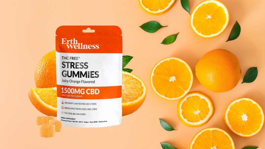 Erth Wellness' THC Free CBD Gummies