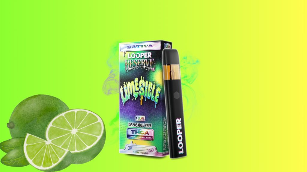 Looper Reserve 1g THCA Disposable Review limesicle