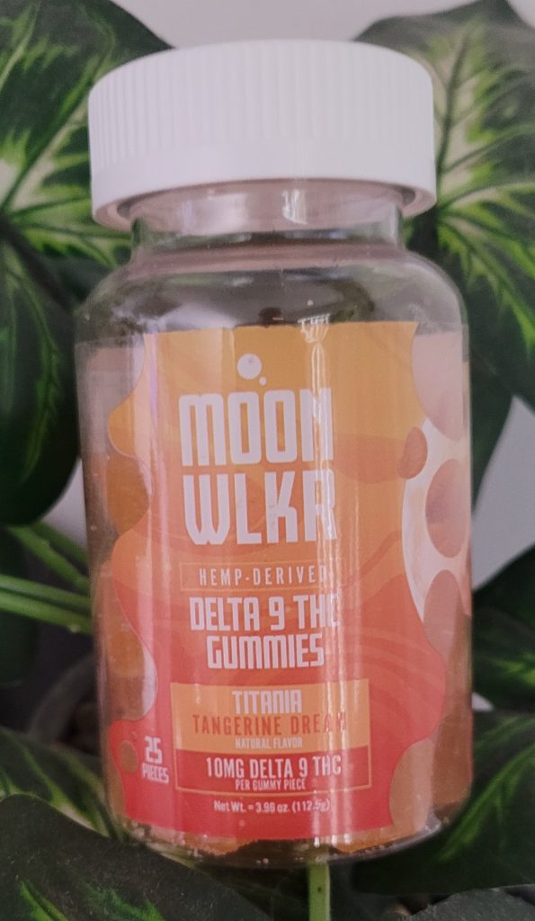 The MoonWLKR Delta 9 Gummies — Tangerine Dream will surely bring you to another dimension with this new flavor.
