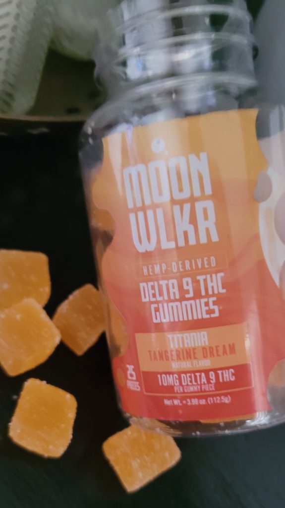 The MoonWLKR Delta 9 Gummies — Tangerine Dream will surely bring you to another dimension with this new flavor.