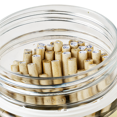Pre-roll flower types shown in an image.