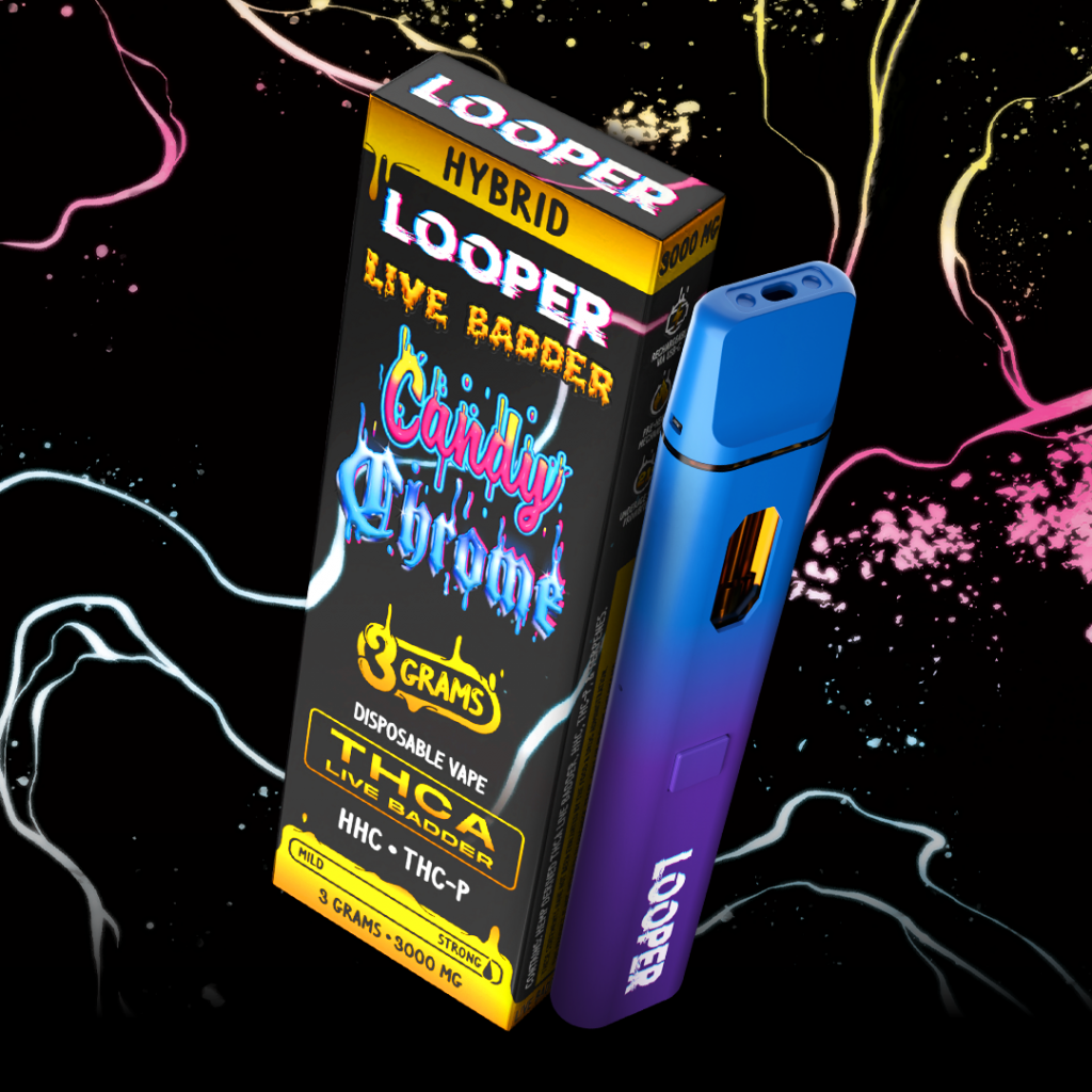 An image showing one of the many products under the Looper Live Badder 3g Disposable line.