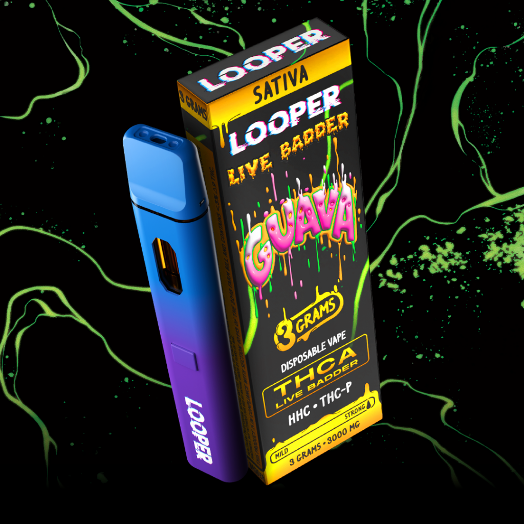 An image showing one of the many products under the Looper Live Badder 3g Disposable line.