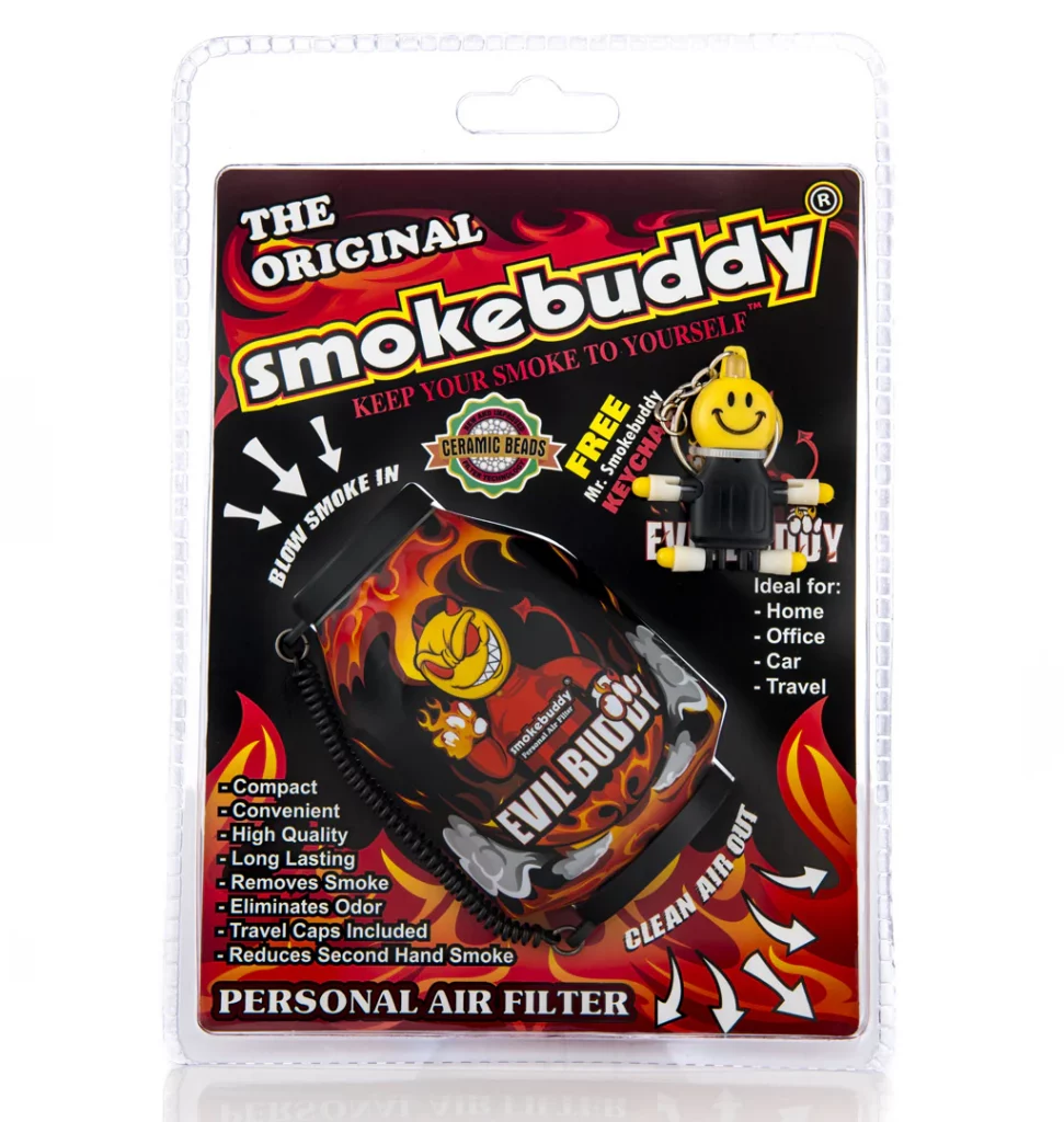 Personal air filters can help you prevent smoke odor from staying too long at home.