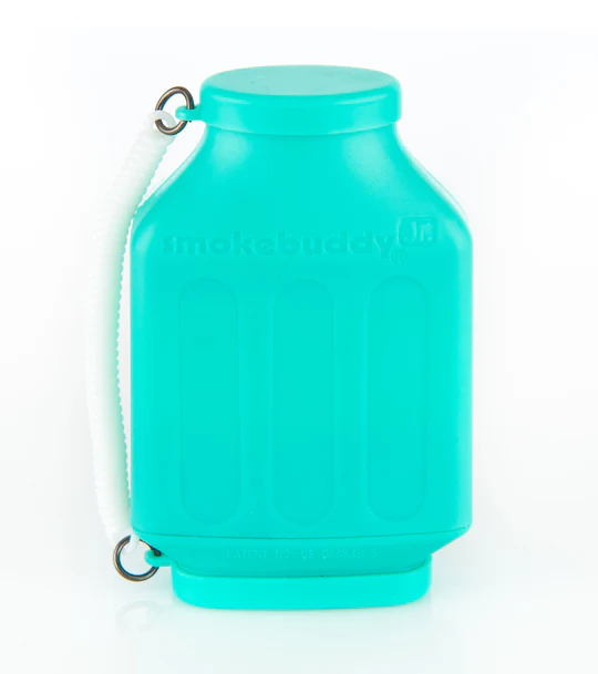 Blue original personal air filter shown in front of a white background.