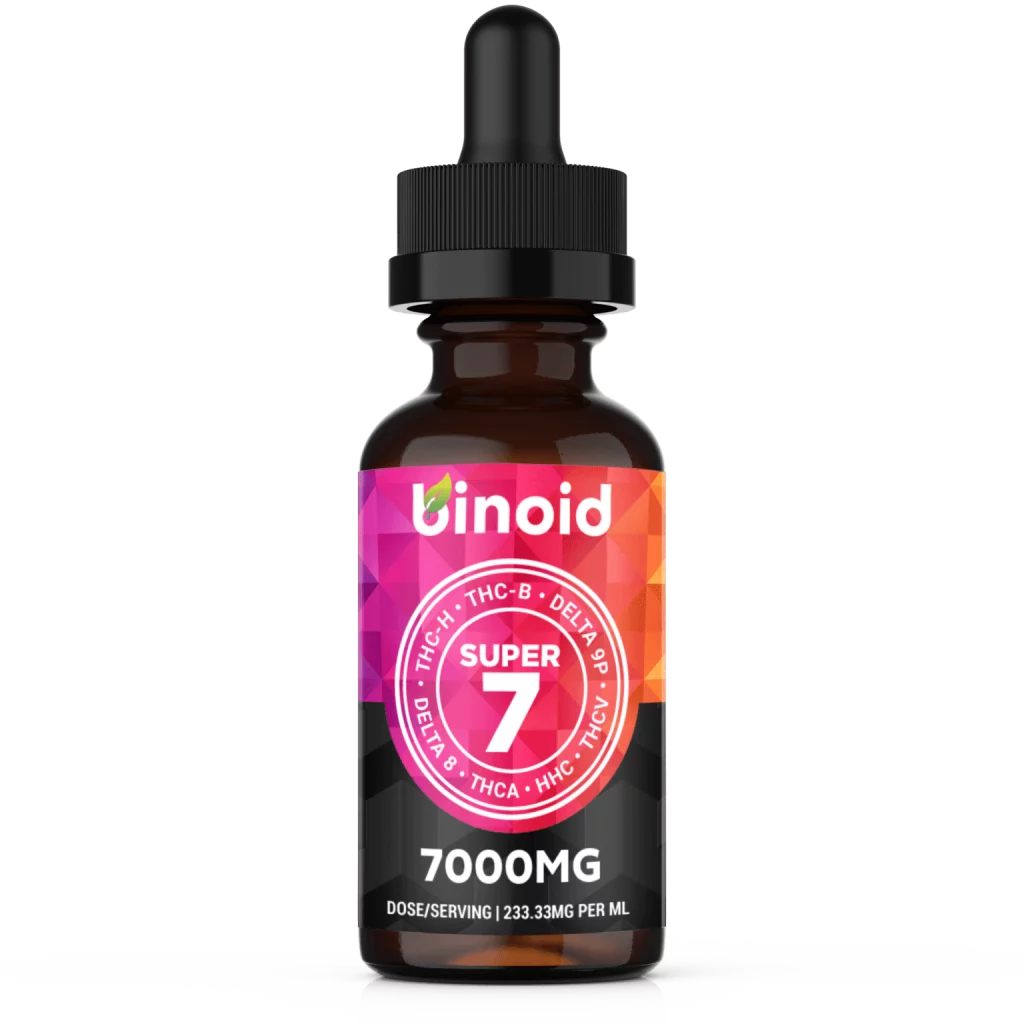 One of Binoid's THC B products, the THC B tinctures line.