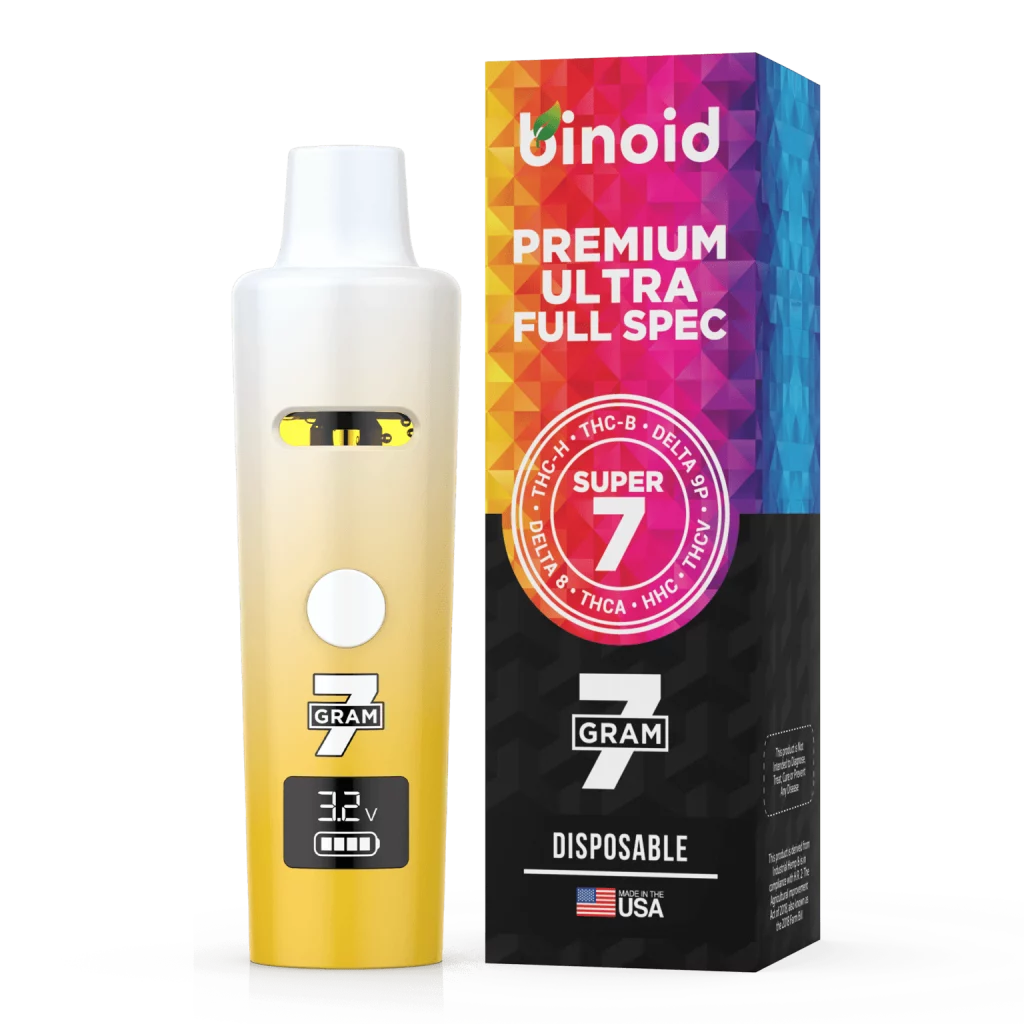 One of Binoid's THC B products, the THC B Disposables line.