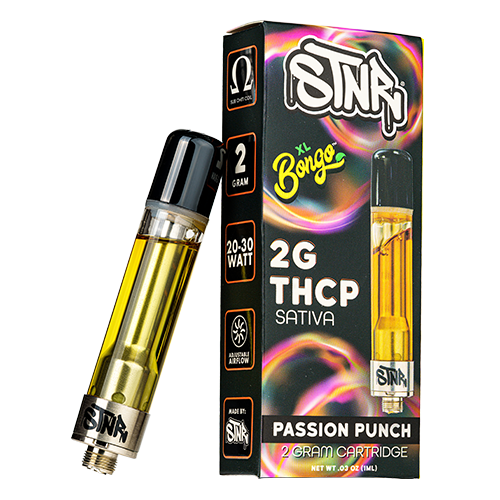 Sub ohm vape shown in front of white background on top of white surface.