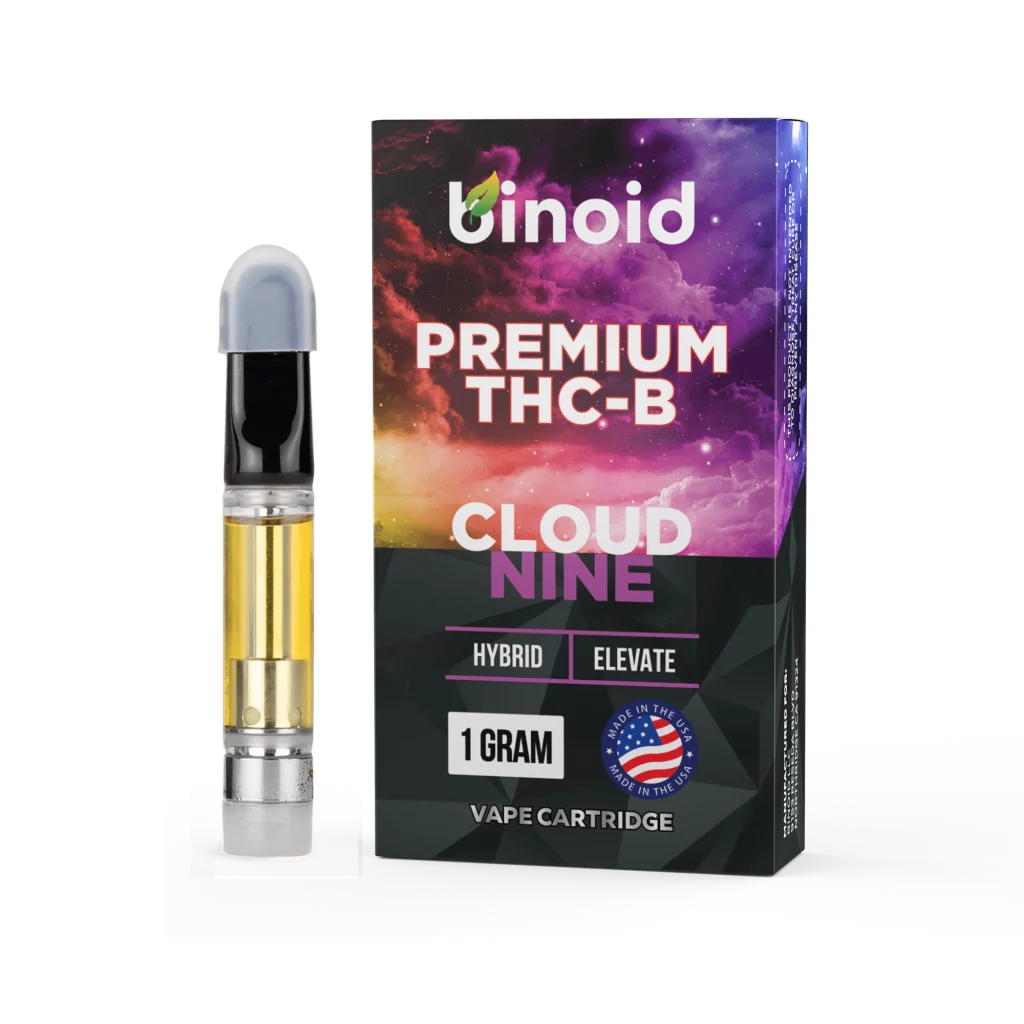 One of Binoid's THC B products, the THC B Cartridge line.