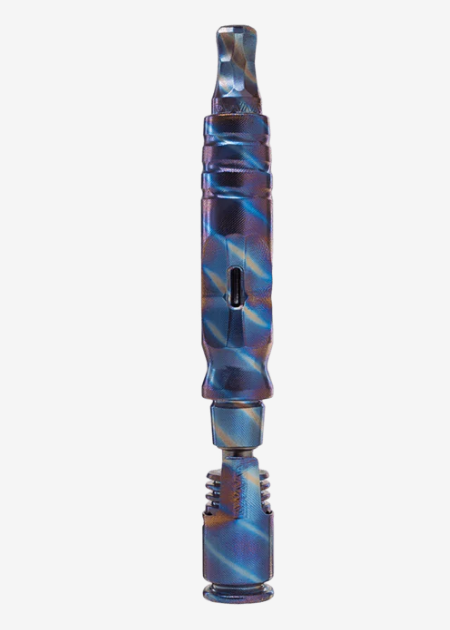 Vapes for dry herbs shown in front of a white background.