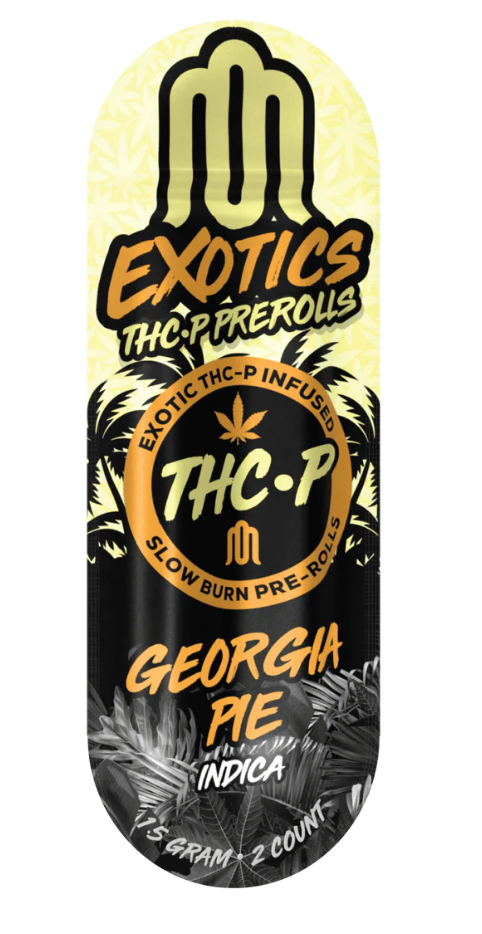 Best exotic pre rolls shown in front of the white background.