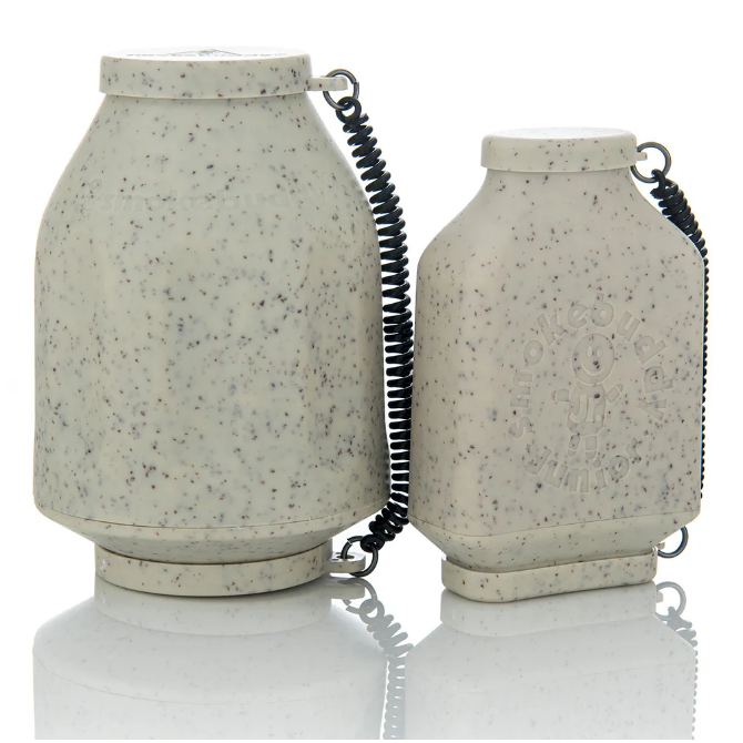 Smoke air filter displayed in front of a white background.