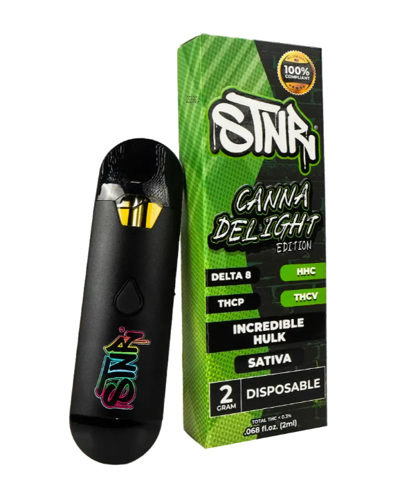 Hybrid Strain Products shown in front of a nice looking background.