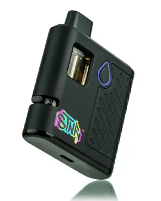 Hybrid Disposable Vapes shown in front of a white background.