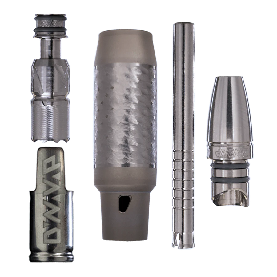 Dynavap Vong X displayed in front of a nice background.