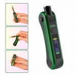 Ooze Hinge Flick 510 Thread Battery – 210 mAh – Green Drip Product Review