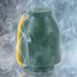 One of the best Smell Proof Smoking Accessories displayed in a studio background.