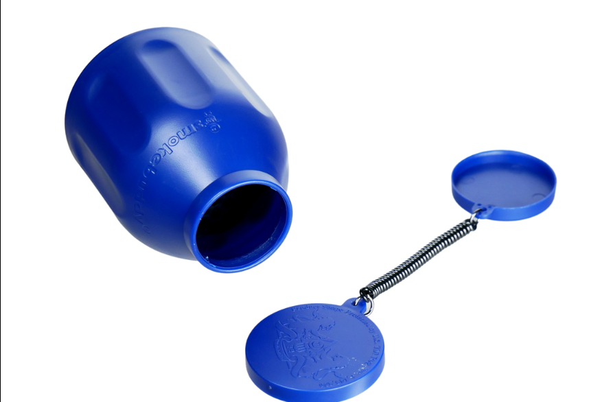 How Activated Carbon Absorbs Odor shown by a Smokebuddy device.