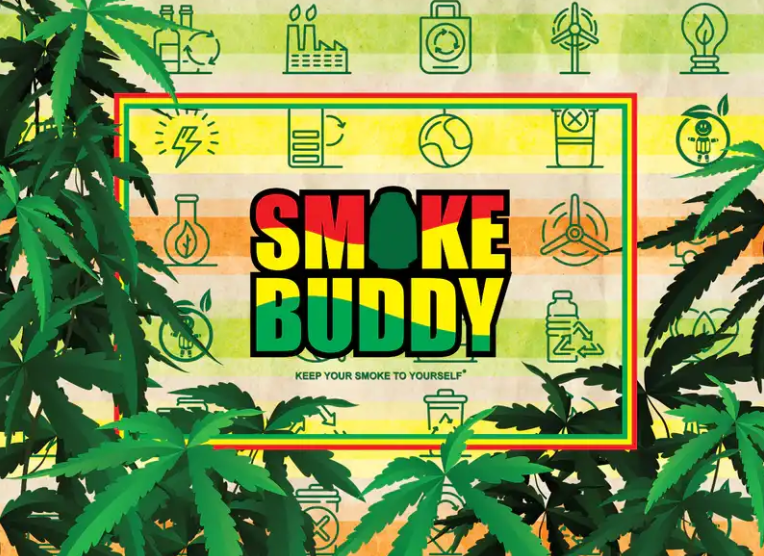Personal Air Filter for Vaping shown by a bunch of Smokebuddy devices.