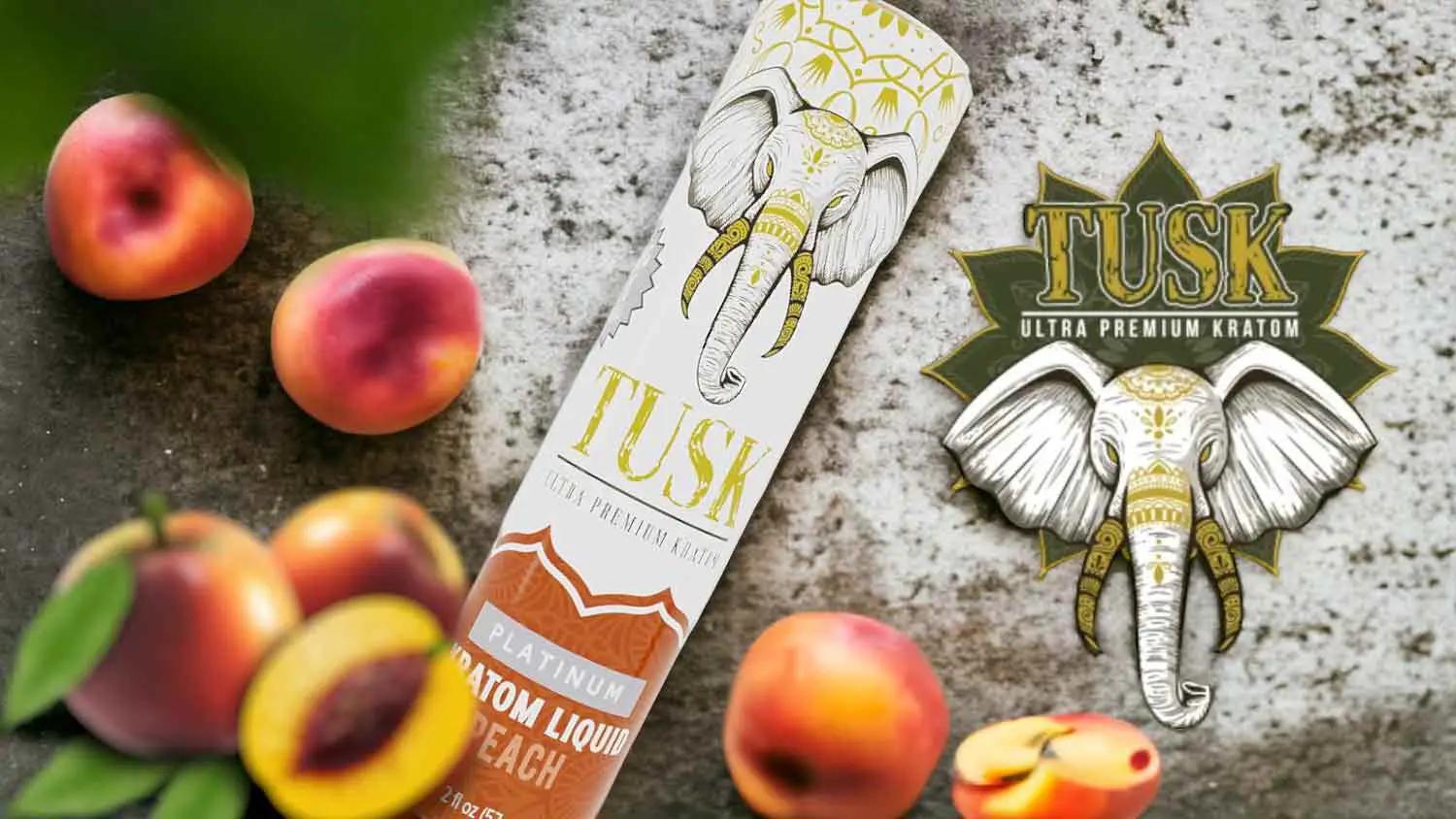Kratom on the go displayed to show the product from Tusk Kratom.