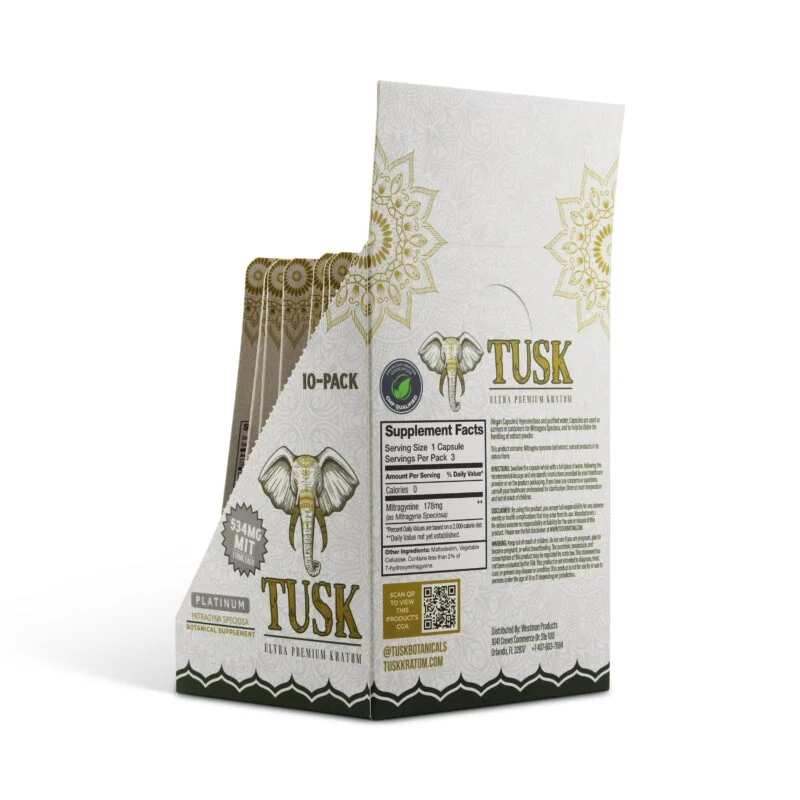 Toss and Wash Kratom product displayed in their packaging to show the products.